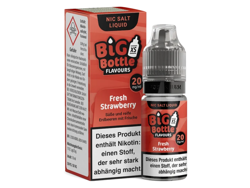 Big Bottle Fresh Strawberry Nikotinsalz Liquid