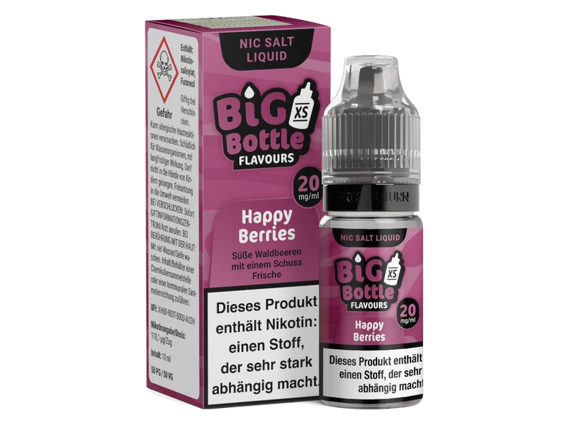 Big Bottle Happy Berries Nikotinsalz Liquid