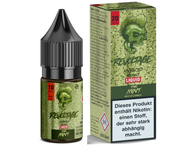 Revoltage - Magic Mint - 10ml Fertigliquid (Hybrid Nikotinsalz)
