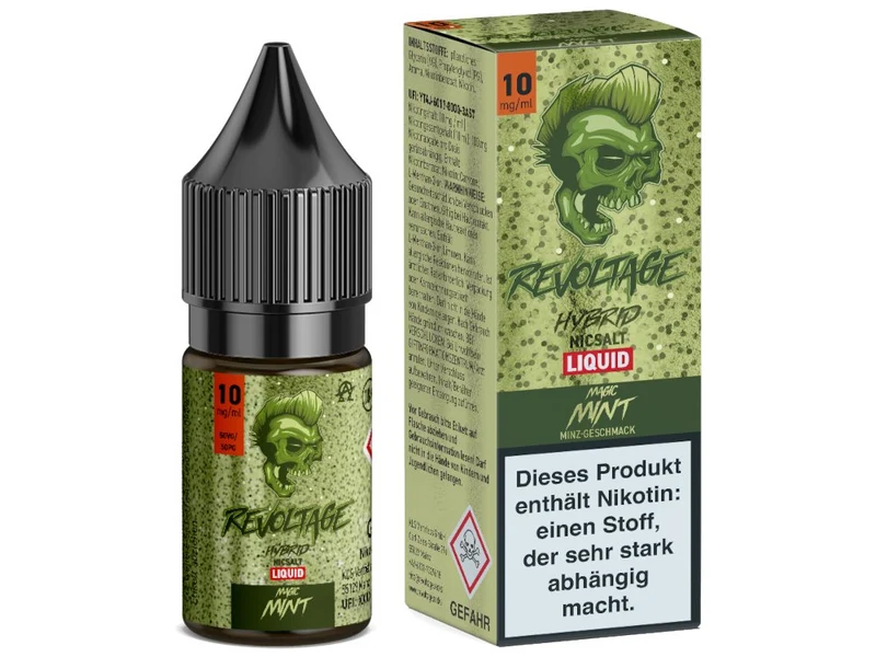 Revoltage - Magic Mint - 10ml Fertigliquid (Hybrid Nikotinsalz)