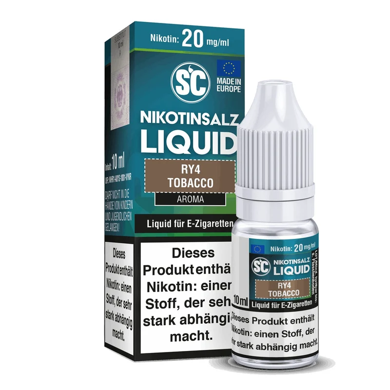 SC - RY4 Tobacco - 10ml Fertigliquid (Nikotinsalz)