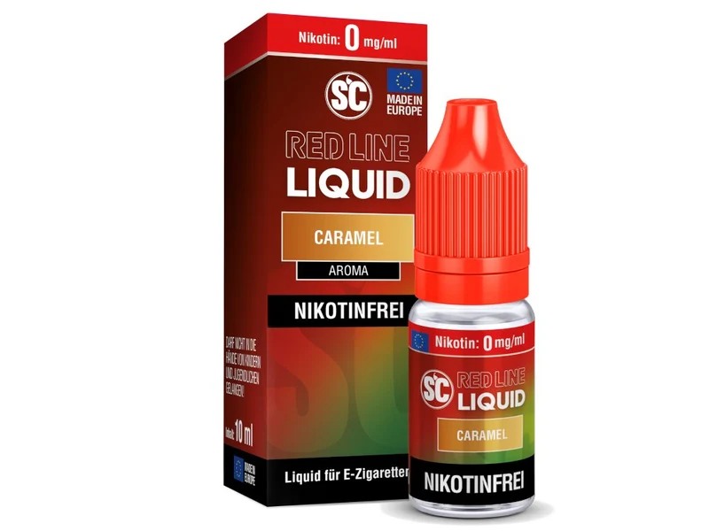 SC - Red Line Cappuccino - 10ml Fertigliquid (Nikotinfrei/Nikotinsalz)