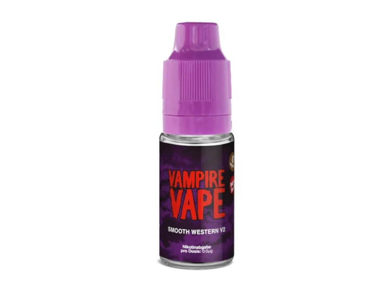 Vampire Vape - Smooth Western - 10ml Fertigliquid (Nikotinfrei/Nikotin)