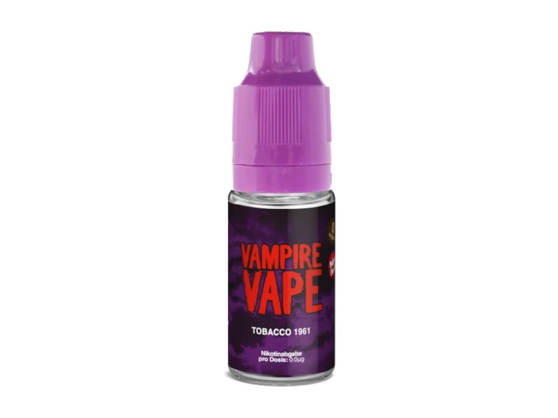 Vampire Vape - Tobacco 1961 - 10ml Fertigliquid (Nikotinfrei/Nikotin)
