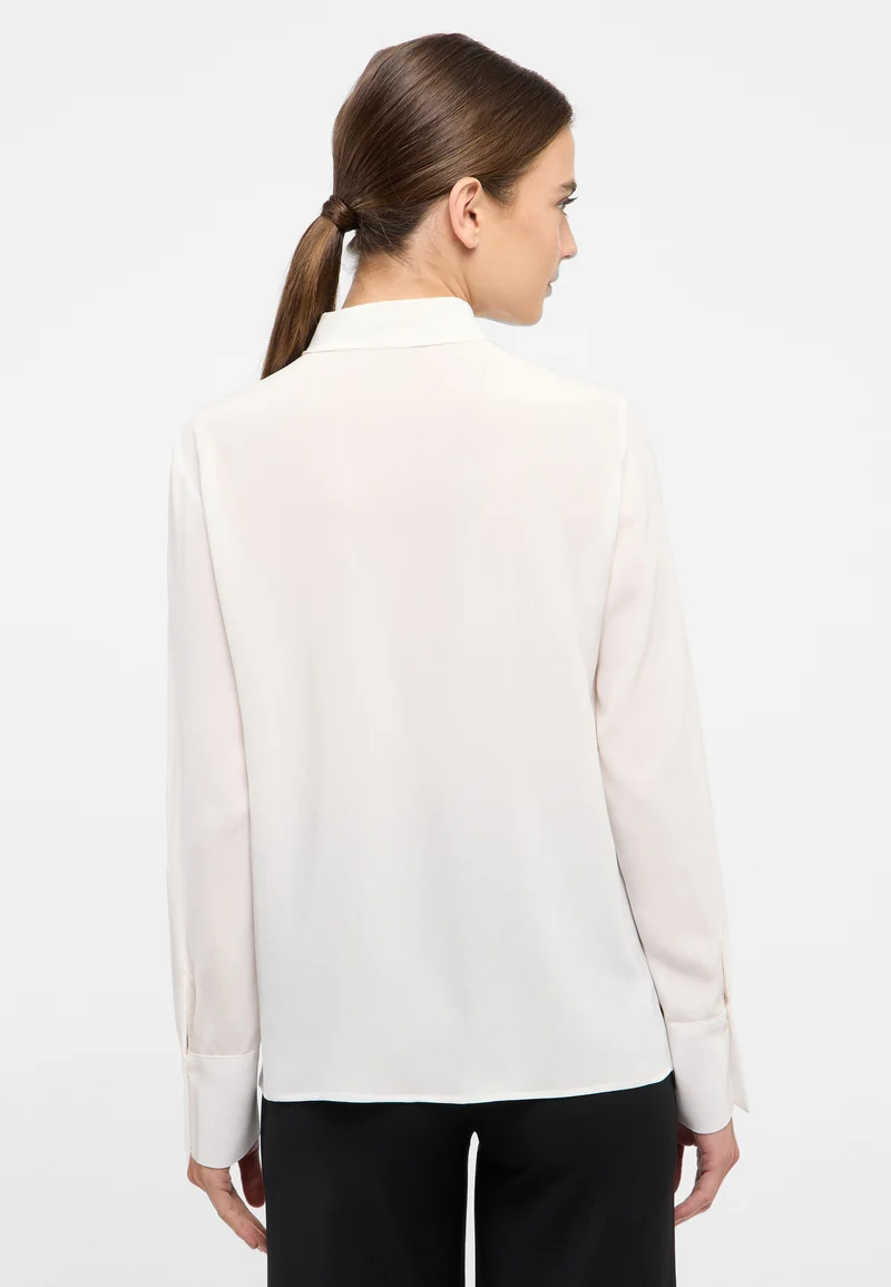 Bluse Seide Langarm