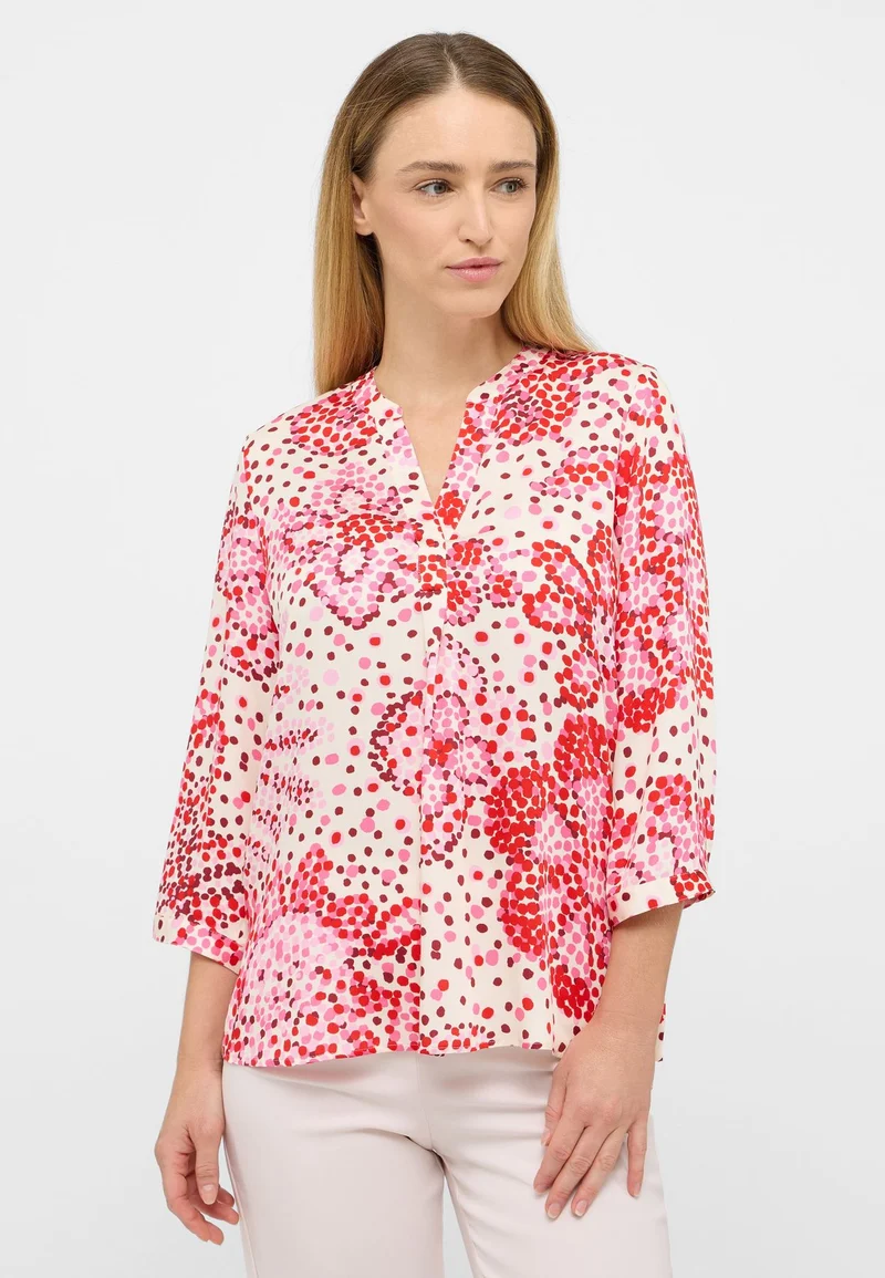 Bluse Viskose 3/4-Arm
