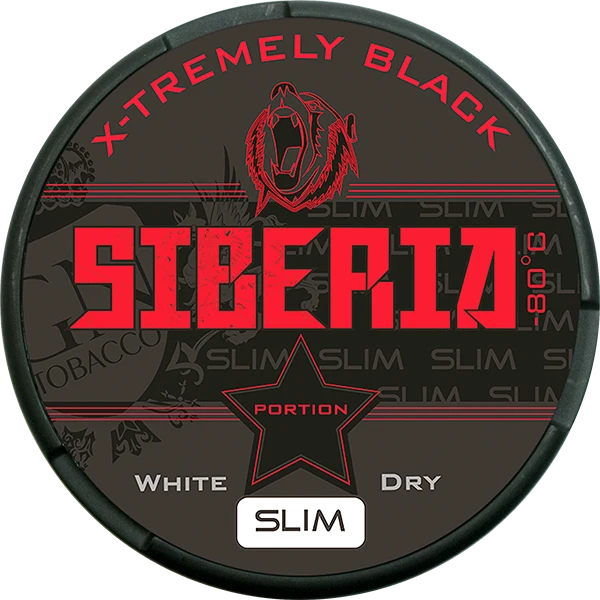 Siberia X-Tremely Black Slim White Dry
