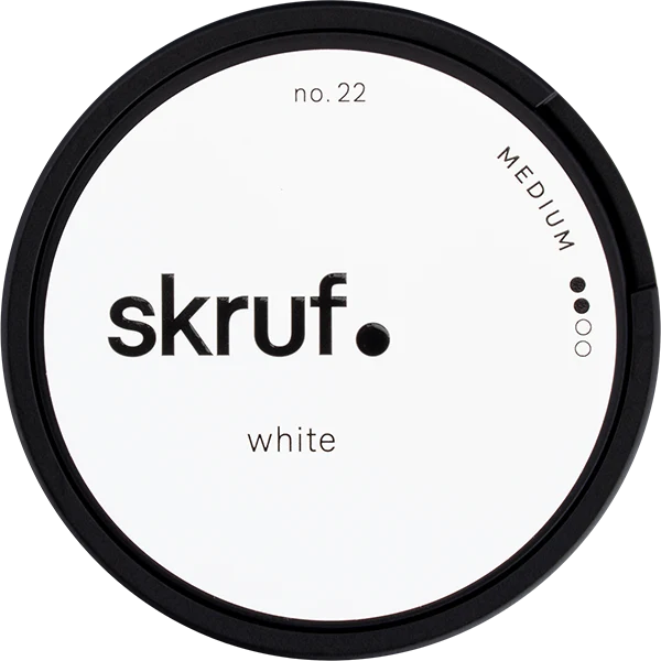 Skruf No. 22 Medium White
