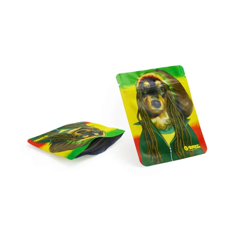 G-Rollz Pets Rock Bag «Reggae» – Zip-Beutel 10×12.5 cm