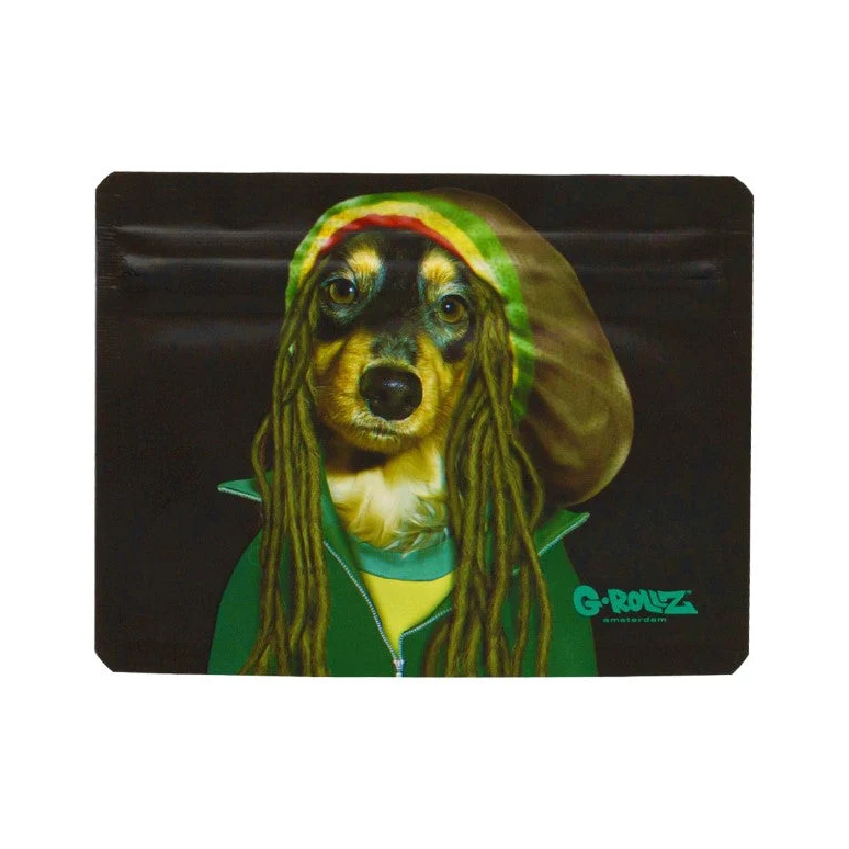 G-Rollz Pets Rock Bag «Reggae» – Zip-Beutel 10.5×8 cm