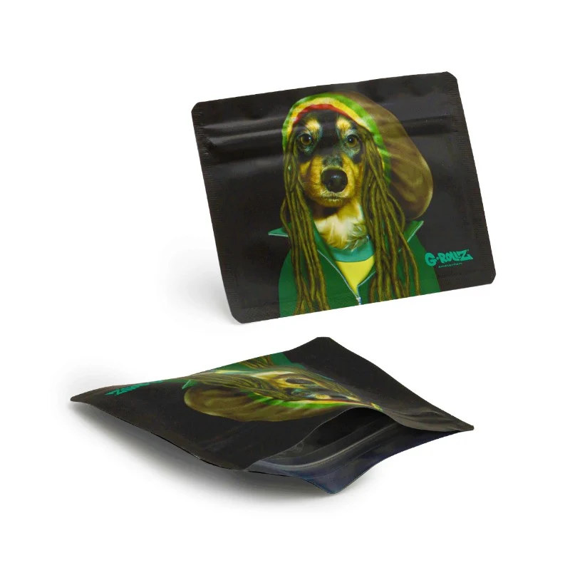 G-Rollz Pets Rock Bag «Reggae» – Zip-Beutel 10.5×8 cm