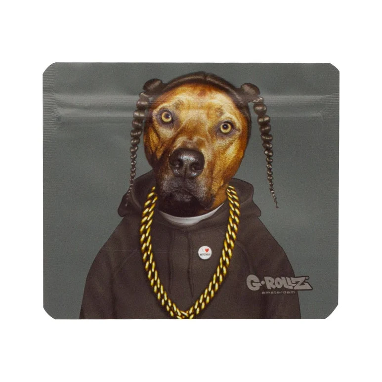 G-Rollz Pets Rock Bag «Rap» – Zip-Beutel 9×8 cm