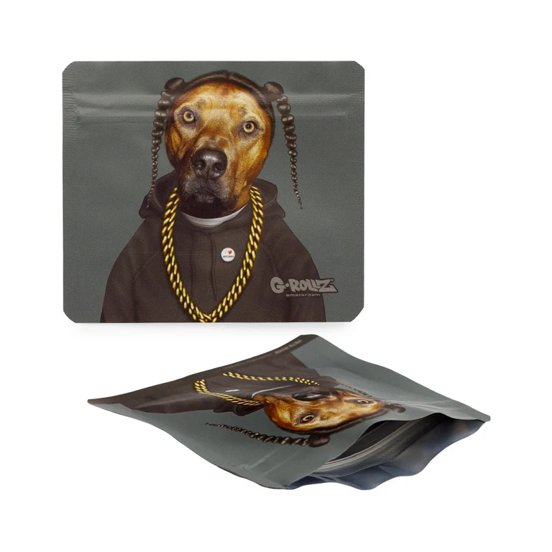 G-Rollz Pets Rock Bag «Rap» – Zip-Beutel 9×8 cm
