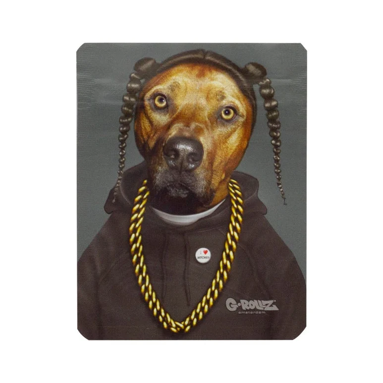 G-Rollz Pets Rock Bag «Rap» – Zip-Beutel 6.5×8.5 cm