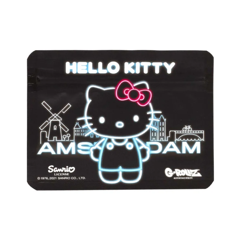 G-Rollz Hello Kitty Bag «Neon Amsterdam» – Zip-Beutel 10.5×8 cm