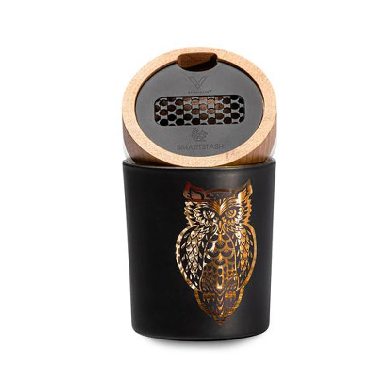 V Syndicate SoleStash «Owllusion» Orange – Stash-Dose 7 g