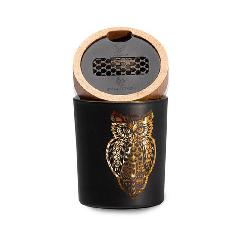 V Syndicate SoleStash «Owllusion» Orange – Stash-Dose 14 g