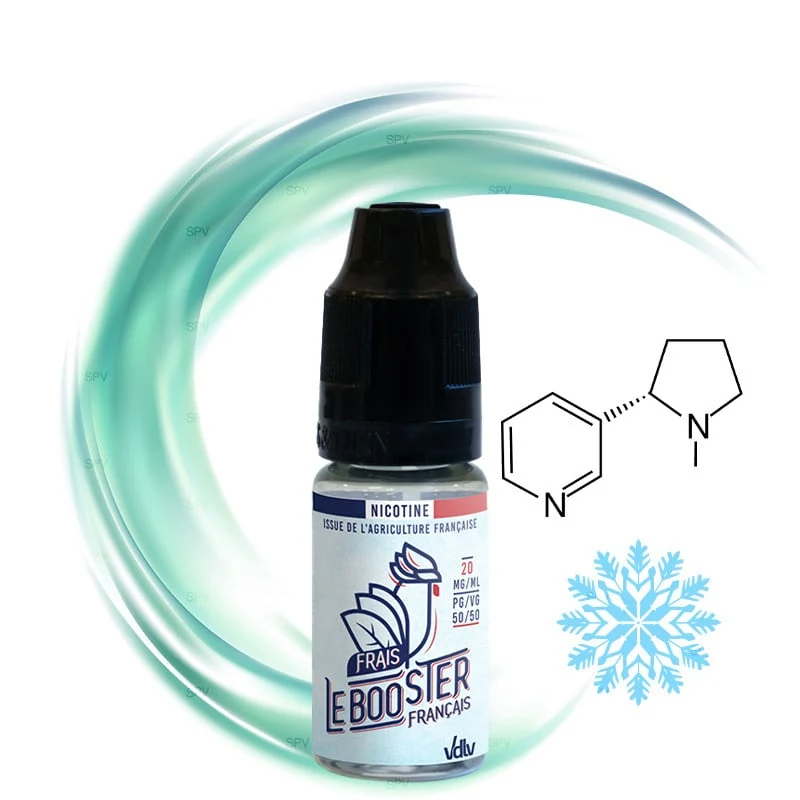 VDLV Le Booster Français Ice Nikotin-Shot 20mg/ml - 50PG/50VG - 10ml