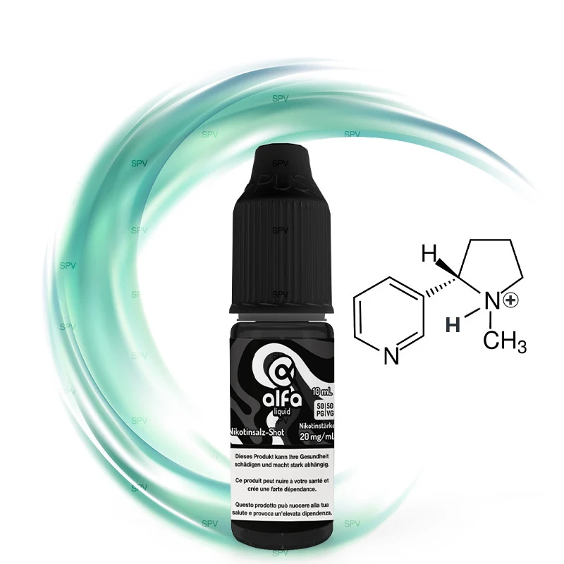 Alfaliquid Nikotinsalz-Shot 20mg/ml - 50PG/50VG - 10ml