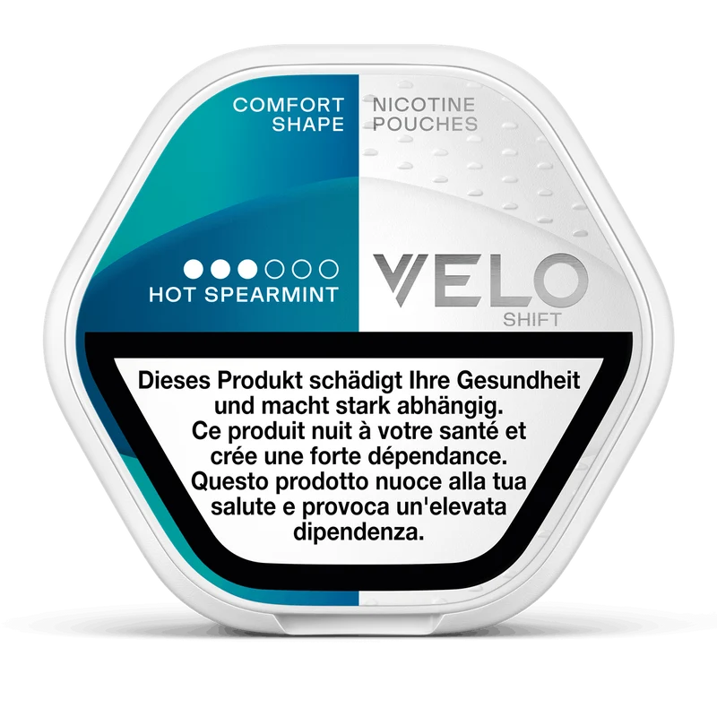 VELO Shift Hot Spearmint 8 mg – 20 Beutel