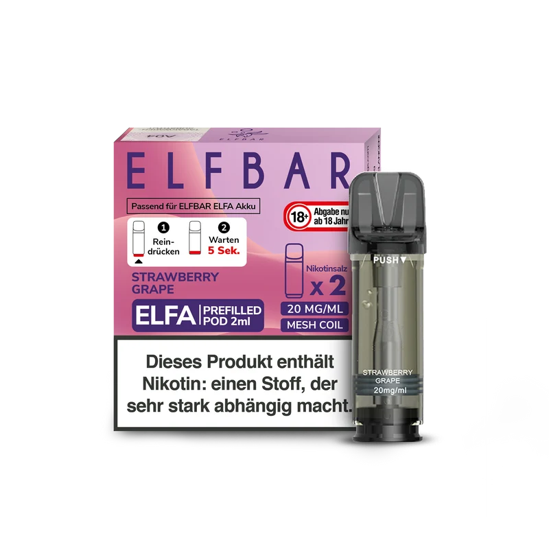 ELFA PODS - Strawberry Grape