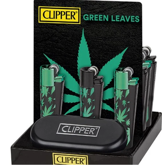 Clipper Metal - Green Leaves