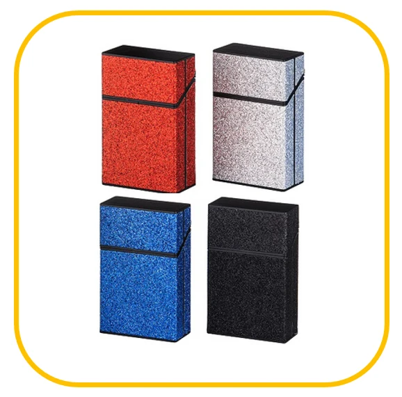 Zigarettenbox Push Glitter