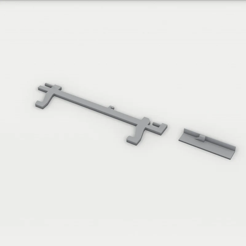 Türriegel Haken passend für Miele M 8261-1 M 8260 M 8621 Teilenr. 6635824