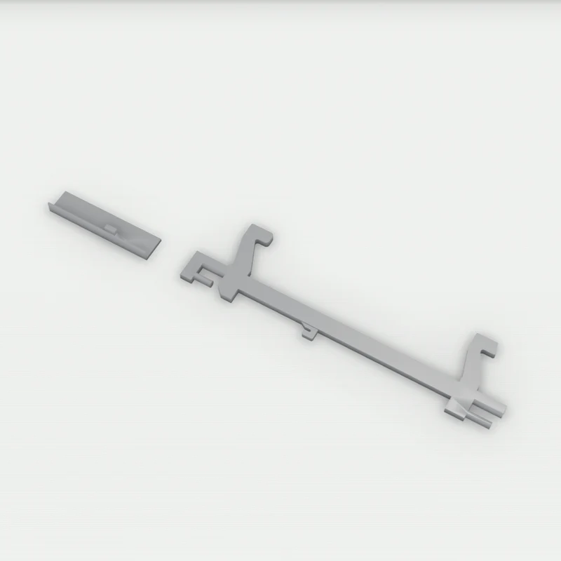 Türriegel Haken passend für Miele M 8261-1 M 8260 M 8621 Teilenr. 6635824