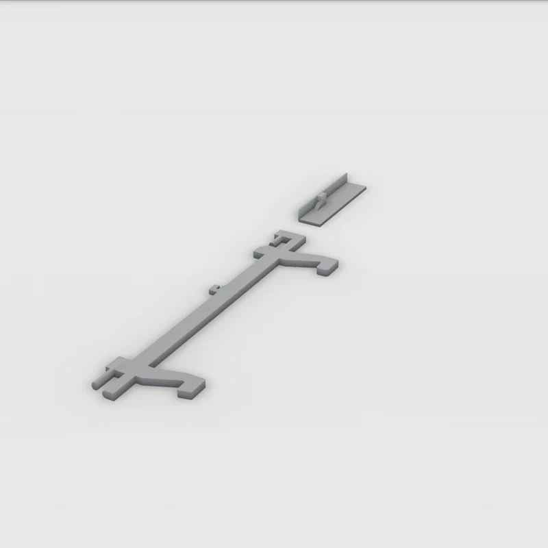 Türriegel Haken passend für Miele M 8261-1 M 8260 M 8621 Teilenr. 6635824