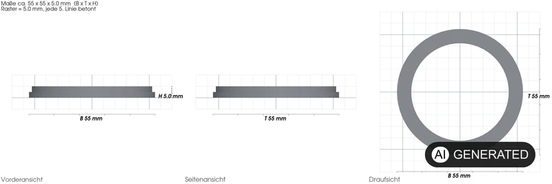 2 Stück P6029ass16 Dichtung passend für Bestway P6029 Abdichtung O-Ring