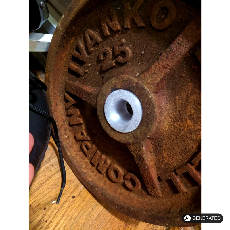 Hantelscheiben Adapter 50mm auf 30mm Reduzierstück Gewichtsscheiben Gewichte