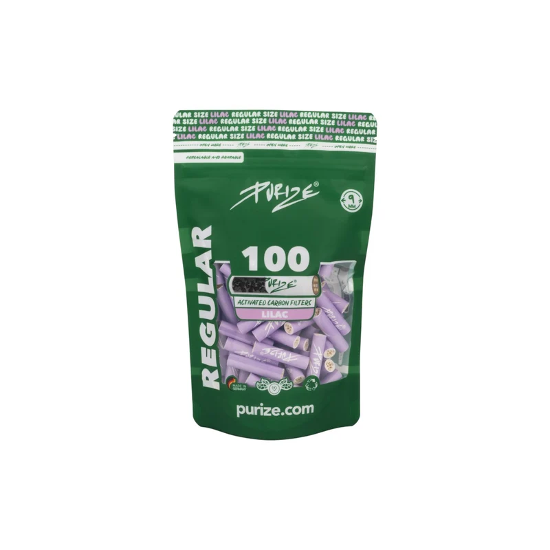 Purize Activ Filters 9mm Lilac 100 Stk