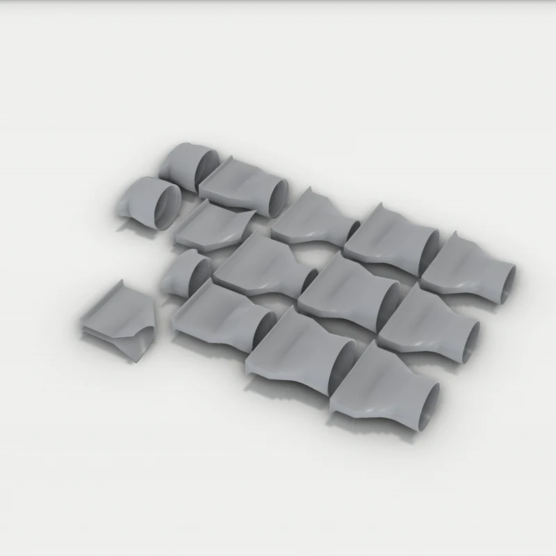 Ultra Slim Klimaanlagen Auslass/ Adapter/ Abluft Kippfenster Dachfenster 90-160