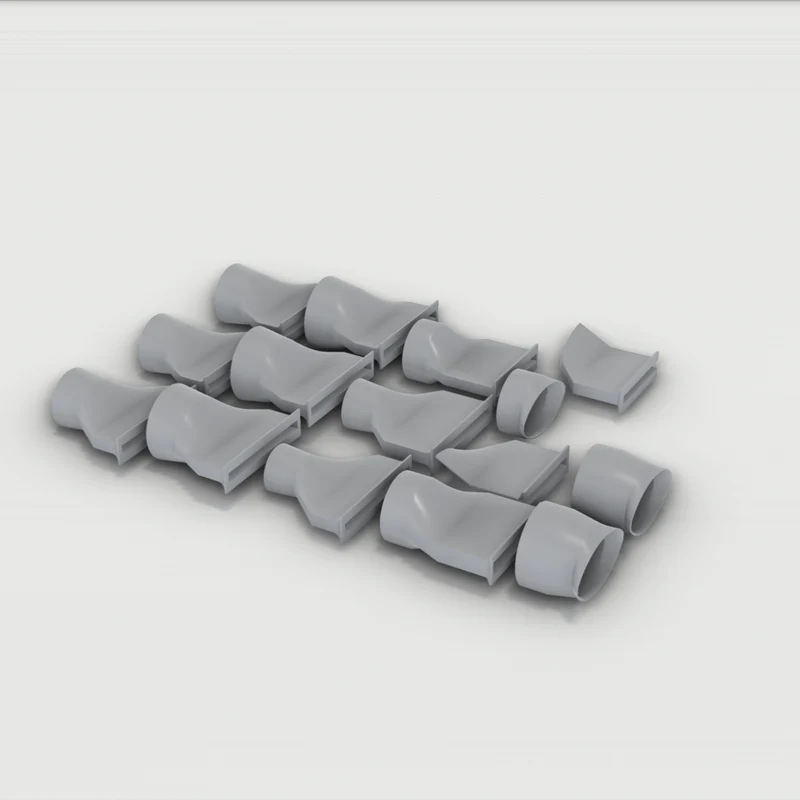 Ultra Slim Klimaanlagen Auslass/ Adapter/ Abluft Kippfenster Dachfenster 90-160