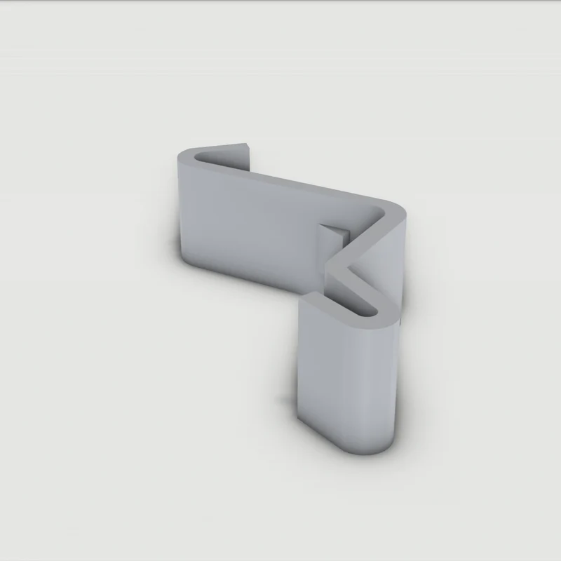 3er Set Ersatzclips passend für IKEA LOCK Deckenlampe