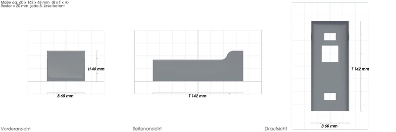 Abdeckung passend für Eufy Türklingel