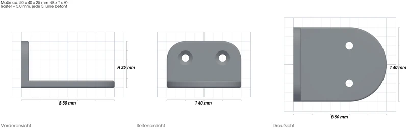 Wandhalterung passend für Eufy Cam 2C 2C Pro S210 S220 E40