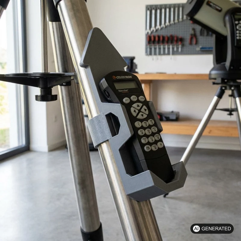 Halterung passend für Celestron Nexstar Hand Controller for 2" tripods.