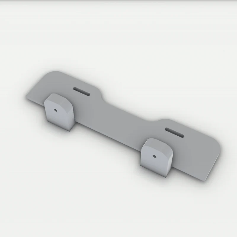 Wandhalterung passend für Sonos Beam Soundbar Kunststoff Befestigung 2er Set