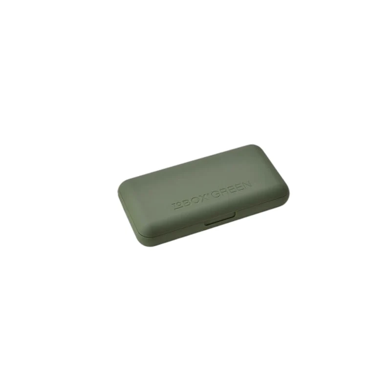 Tobox Green Tabak Box Dose Rollbox Drehertasche All in One Rolling Rollbeutel