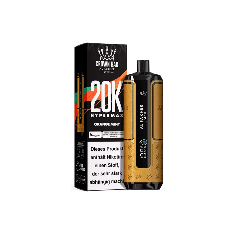 Al Fakher 20K Hypermax Vape 2ml + Pod 2×10ml