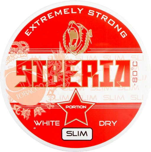 Siberia Red White Dry Slim - 13 g x 10 Pack
