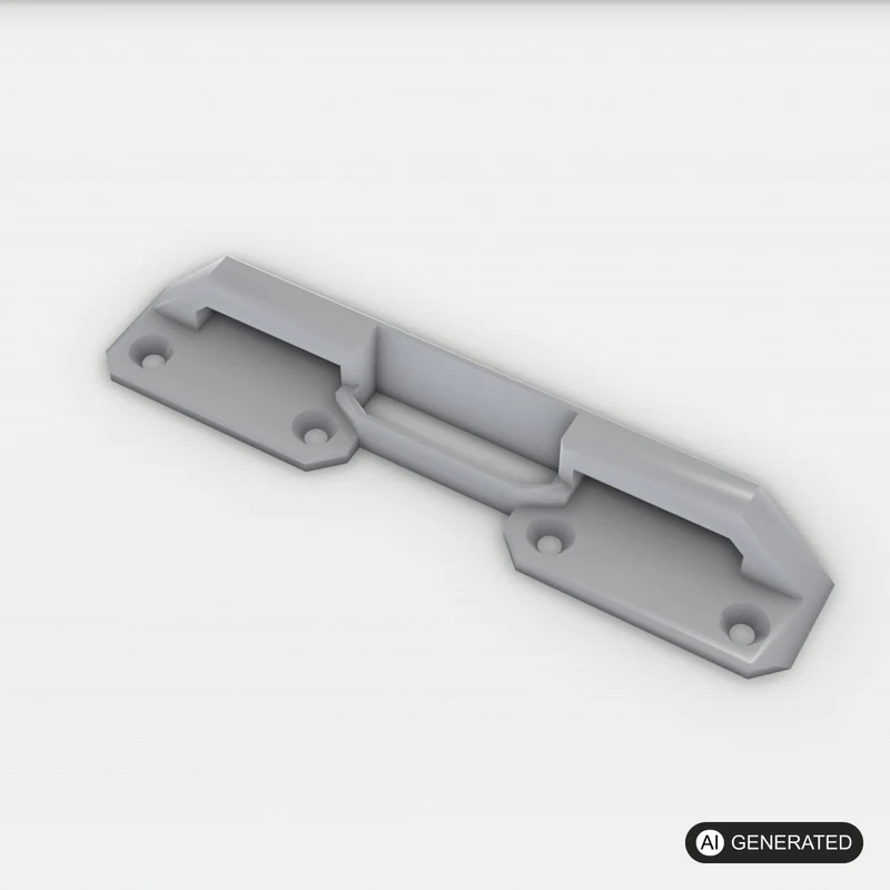 2 Stk. Halter / Halterung passend für Bosch L-Boxx / LBoxx Sortimo - rot - TOP
