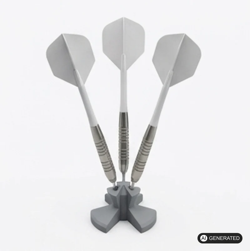 Dartpfeilhalter Dartpfeil Ständer Dart Halter 3 Soft- & Steeldarts