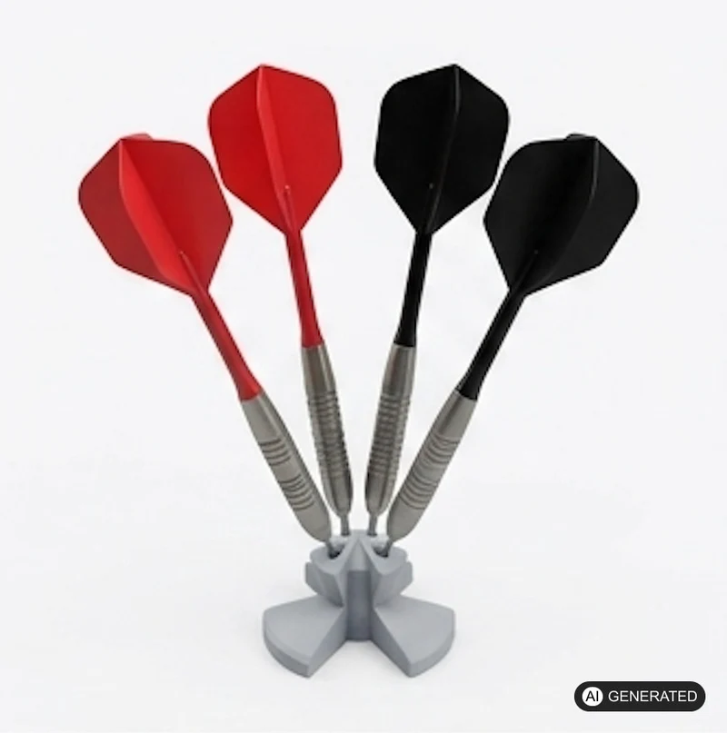 Dartpfeilhalter Dartpfeil Ständer Dart Halter 3 Soft- & Steeldarts