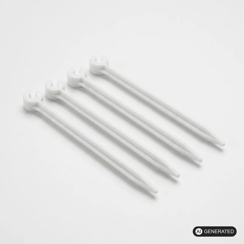25x Micro Drip System Rohr Halterung passend für Gardena - 4,6 mm Verteilerrohr