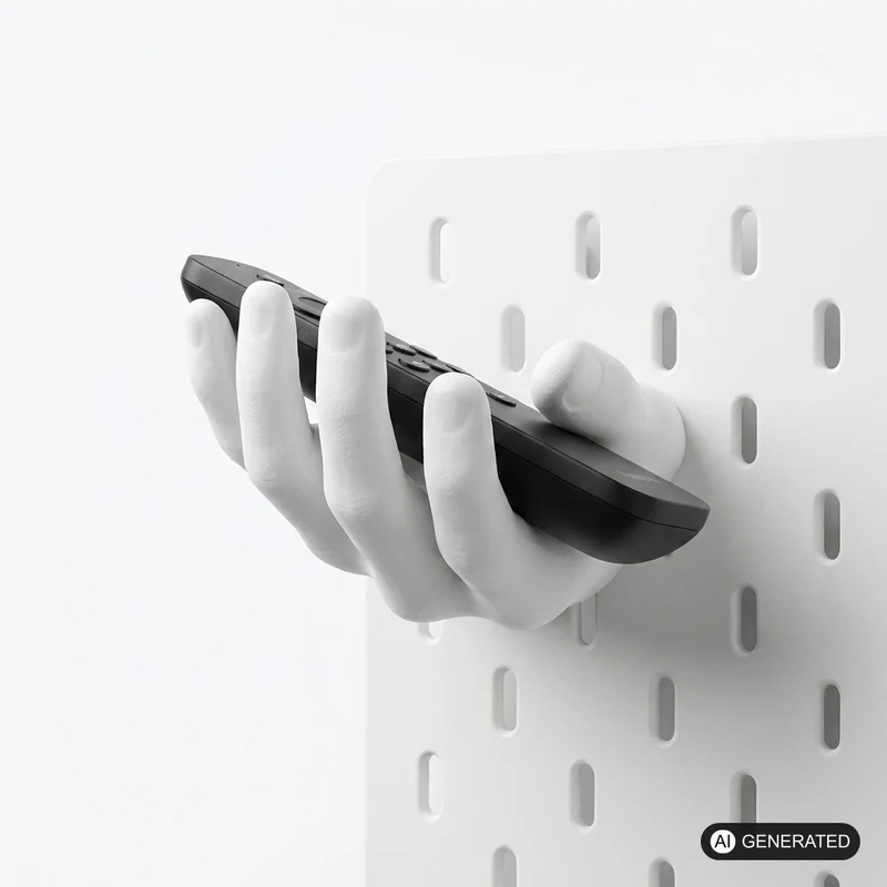 Helfende Hand kompatibel mit IKEA SKADIS Pegboard Halterung