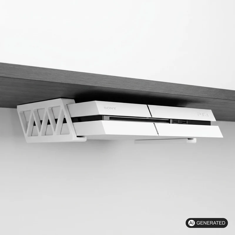 Untertisch Halterung passend für PS4 Playstation Halter