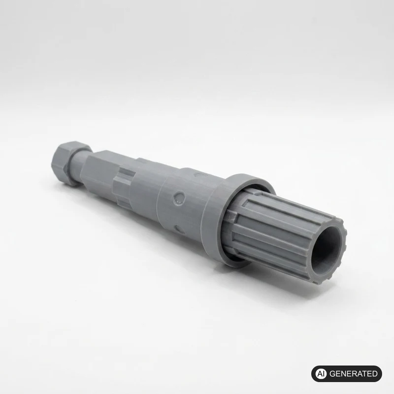 Aufsatz 25 mm Besenstiel Erweiterung passend für GARDENA combisystem